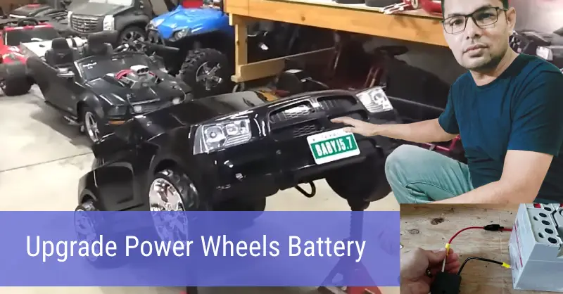 Can You Upgrade The Battery In The Power Wheel?